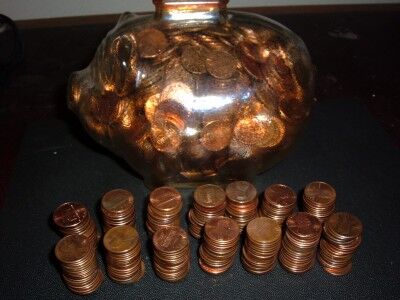 1000 pennies