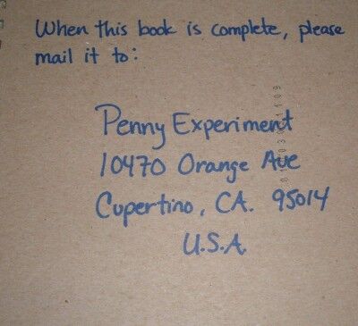 Penny for your thoughts book back page Penny for your thoughts book back page