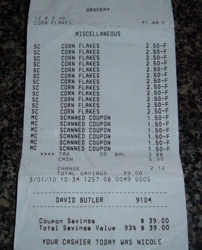 cornflakes receipt 2