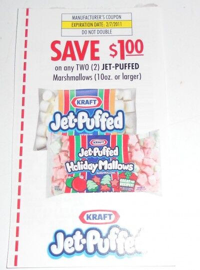 Jett Puffed marshmallow coupon