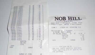 nob hill garden delight pasta receipt