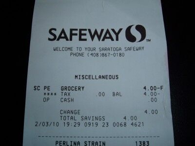 Safeway refund