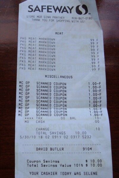 deli creation receipt