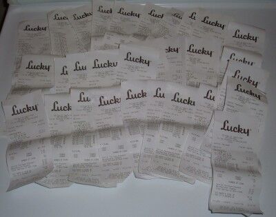 30 lucky cereal receipts